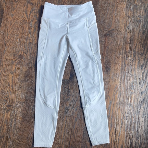 White Lululemon leggings size 4 - Picture 5 of 6